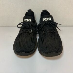 PONY PP3 Tempo Kids Black Sneakers Size 4